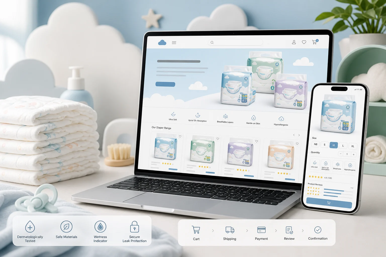 CloudCush website project